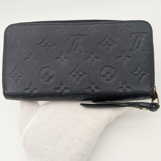 LOUIS VUITTON アンプラント ジッピーウォレット ブラック 2