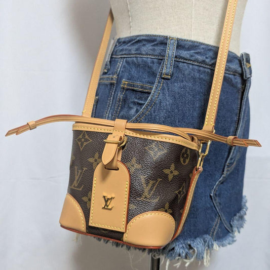 LOUIS VUITTON ノエ パース モノグラム ショルダーバッグ 2