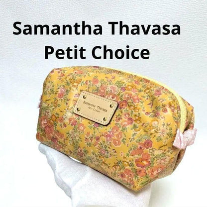 Samantha Thavasa Petit Choice ポーチ 花柄 正面