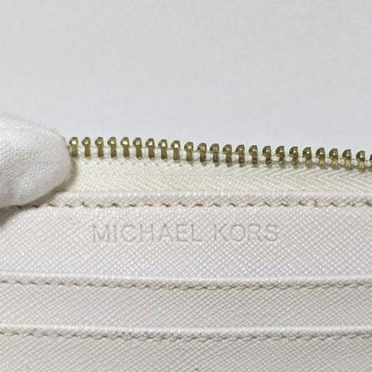 MICHAEL KORS ラウンドジップ 小銭入れ ホワイト 10