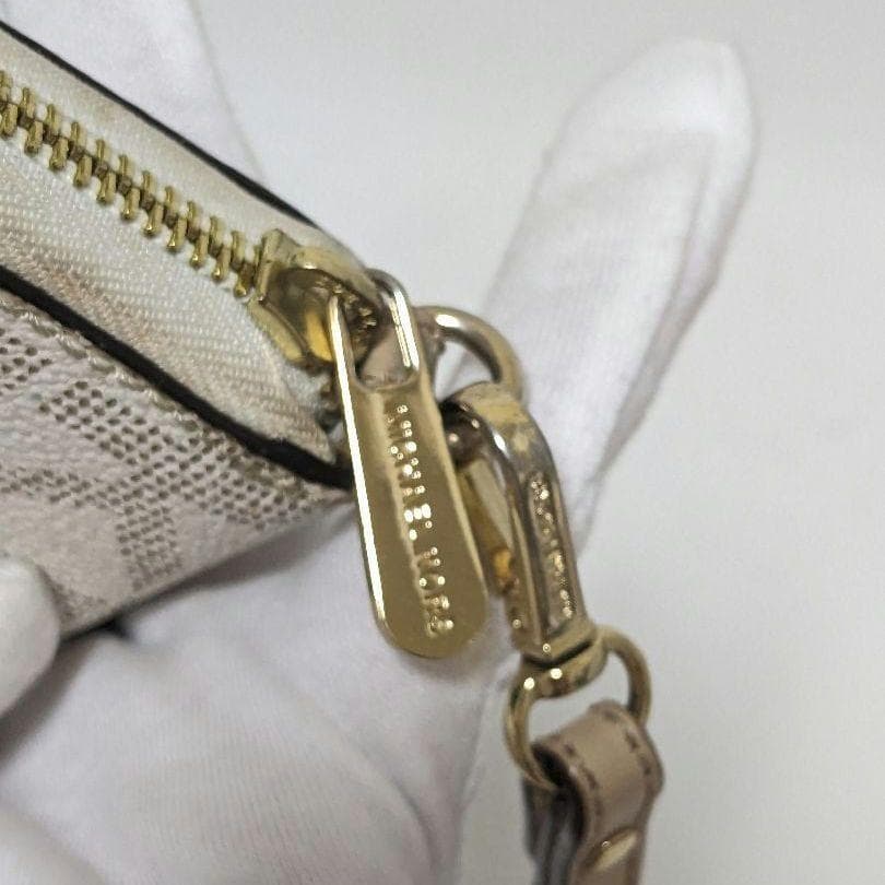 MICHAEL KORS ラウンドジップ 小銭入れ ホワイト 5