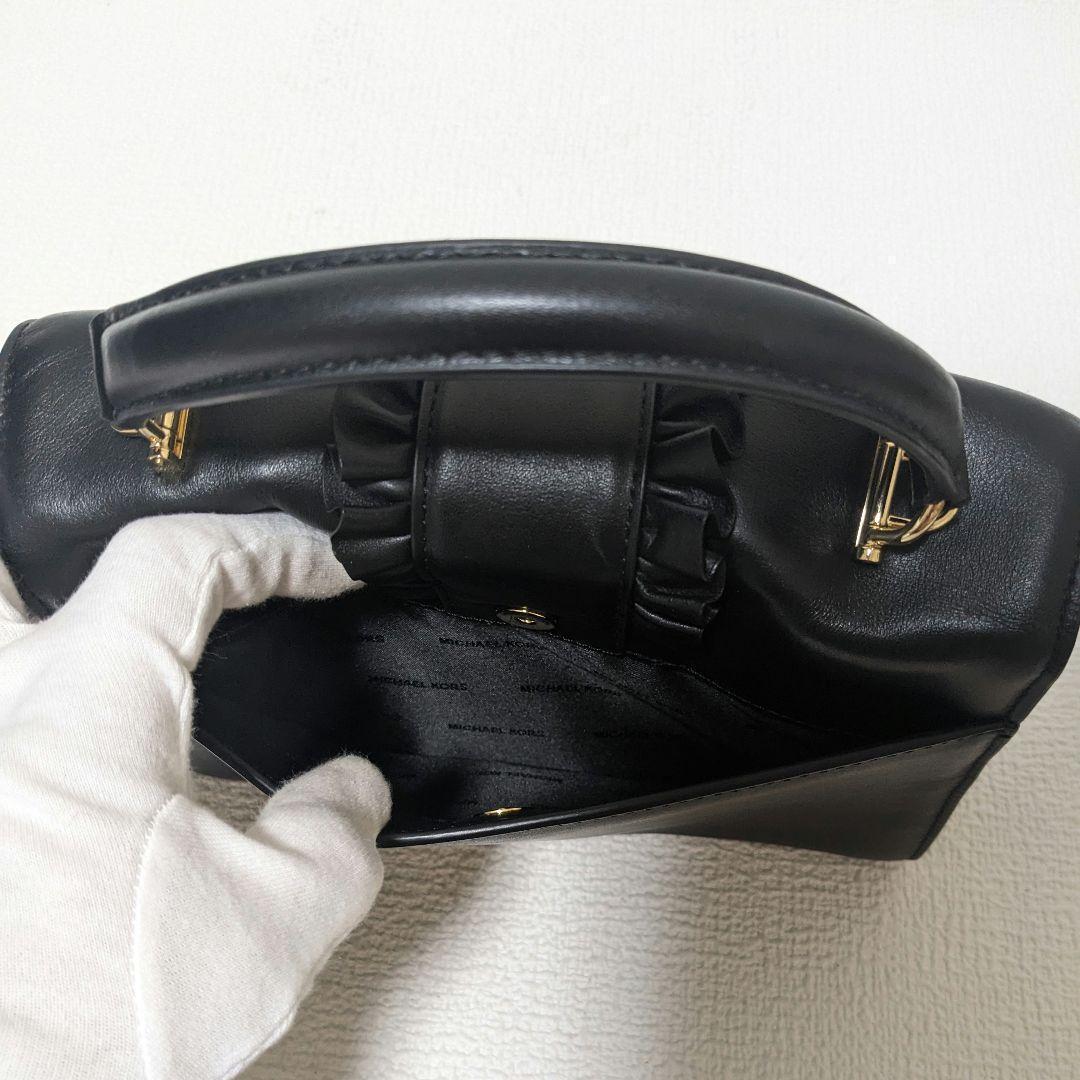 MICHAEL KORS 2wayショルダーバッグ 黒 9