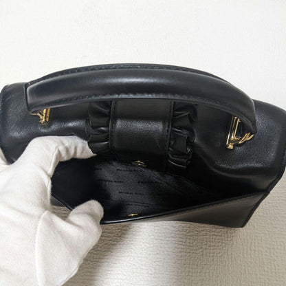 MICHAEL KORS 2wayショルダーバッグ 黒 9
