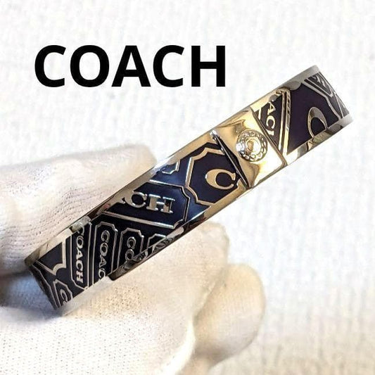 COACH コーチ バングル ブレスレット パープル 全体