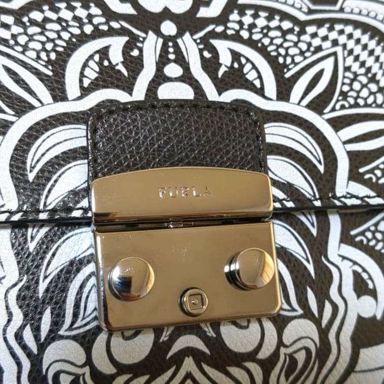 FURLA メトロポリス チェーンショルダーバッグ ブラック 14