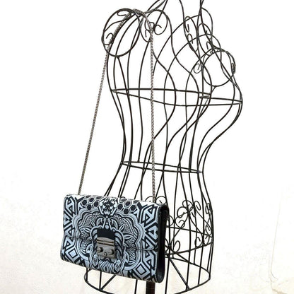 FURLA メトロポリス チェーンショルダーバッグ ブラック 4