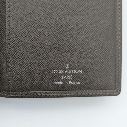 LOUIS VUITTON タイガ 二つ折り財布 ダークブラウン 6