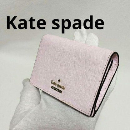 kate spade new york パスケース ピンク 正面