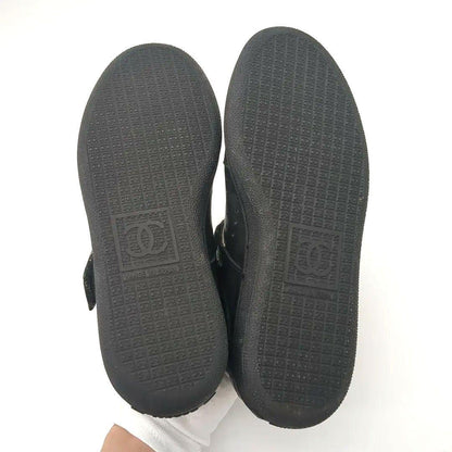 CHANEL マトラッセ ハイカットスニーカー ブラック 6